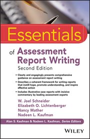 Essentials of Assessment Report Writing cover image cdn