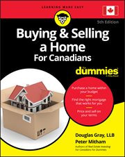 Buying and Selling a Home for Canadians for Dummies cover image cdn