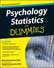 Psychology Statistics for Dummies cover image cdn