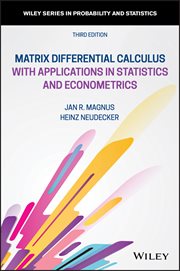 Matrix Differential Calculus With Applications in Statistics and Econometrics cover image cdn