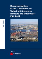 Recommendations of the Committee for Waterfront Structures Harbours and Waterways cover image cdn