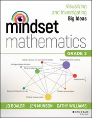 Mindset Mathematics: Visualizing and Investigating Big Ideas, Grade 3 cover image cdn