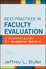 Best Practices in Faculty Evaluation : A Practical Guide for Academic Leaders cover image cdn