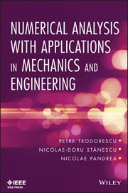 Numerical Analysis With Applications in Mechanics and Engineering cover image cdn