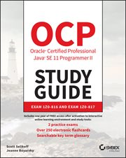 OCP Oracle Certified Professional Java SE 11 Programmer II Study Guide : Exam 1Z0-816 and Exam 1Z0-817 cover image cdn