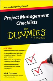 Project Management Checklists for Dummies cover image cdn