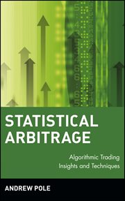 Statistical Arbitrage : Algorithmic Trading Insights and Techniques cover image cdn