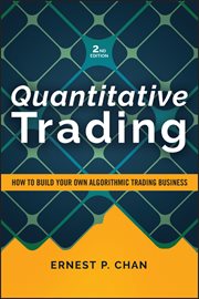 Quantitative Trading : How to Build Your Own Algorithmic Trading Business cover image cdn