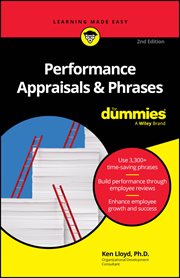 Performance Appraisals & Phrases for Dummies cover image cdn