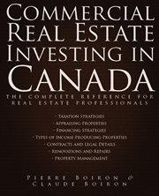 Commercial Real Estate Investing in Canada : The Complete Reference for Real Estate Professionals cover image cdn