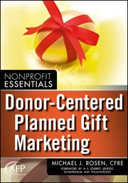 Donor-Centered Planned Gift Marketing cover image cdn
