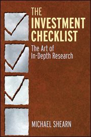The Investment Checklist : The Art of In-Depth Research cover image cdn