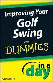 Improving Your Golf Swing in a Day for Dummies cover image cdn