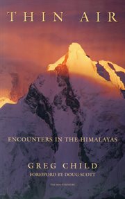 Thin Air : Encounters in the Himalayas cover image cdn