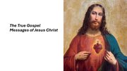 The True Gospel Messages of Jesus Christ cover image cdn
