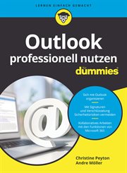 Outlook Professionell Nutzen Für Dummies cover image cdn