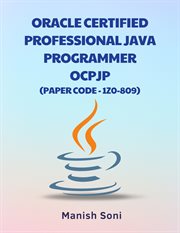 Oracle Certified Professional Java Programmer Ocpjp 1z0 809 cover image cdn