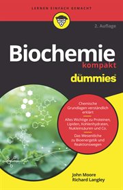 Biochemie Kompakt Für Dummies cover image cdn