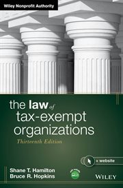 The Law of Tax-Exempt Organizations cover image cdn