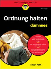 Ordnung Halten Für Dummies cover image cdn