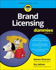 Brand Licensing for Dummies cover image cdn