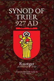 Synod of Trier : 927 Ad cover image cdn