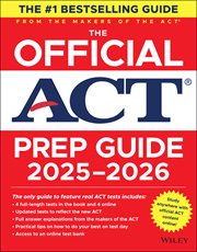 The Official Act Prep Guide 2025 - 2026 : Book + Online Course cover image cdn