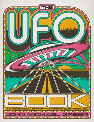 The UFO book : a chronological journey from crop circles to Roswell  cover image cdn