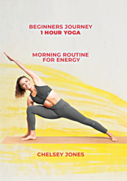 1 hour yoga beginners journey. Morning routine for energy cover image cdn