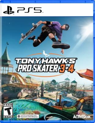Tony Hawk's pro skater 3+4 [PS5] cover image cdn