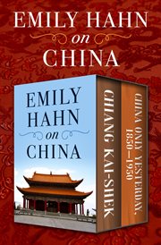 Emily Hahn on China cover image cdn