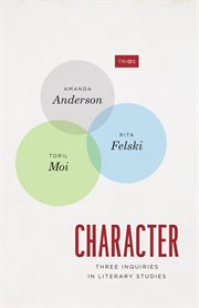 Character : Three Inquiries in Literary Studies cover image cdn