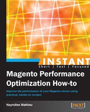 Instant Magento Performance Optimization How-to cover image cdn