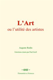 L'art: Ou L'utilité Des Artistes cover image cdn
