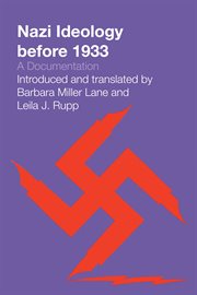 Nazi Ideology Before 1933 cover image cdn