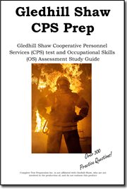Gledhill Shaw Cooperative Personnel Services CPS Prep : Gledhill Shaw Cooperative Personnel Services (Cps) Test and Occupational Skills (OS) Assessment Stud cover image cdn