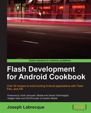 Flash Development for Android Cookbook cover image cdn