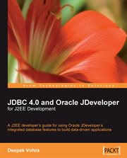 JDBC 4.0 and Oracle JDeveloper for J2EE Development cover image cdn