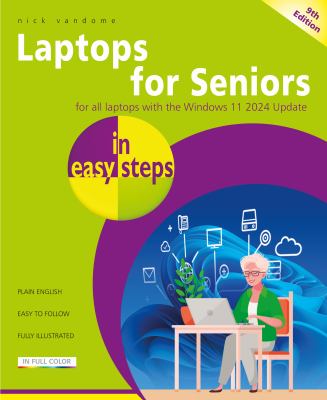 Laptops for seniors in easy steps : for all laptops with Window 11  cover image cdn