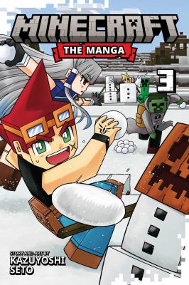 Minecraft the manga. 3  cover image cdn