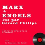 Gérard philipe lit Karl Marx et engels cover image cdn