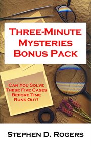 Three-Minute Mysteries Bonus Pack cover image cdn