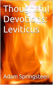 Thoughtful Devotions: Leviticus : Thoughtful Devotions cover image cdn