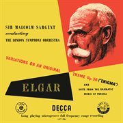 Purcell/Coates: Suite From The Dramatic Music; Elgar: Enigma Variations; Brahms: Four Serious Songs : Suite From the Dramatic Music; Elgar. Enigma Variations; Brahms. Four Serious Songs cover image cdn