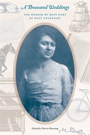 A Thousand Weddings : The Memoir of Hope Hart of West Tennessee cover image cdn