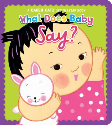 What does baby say?  cover image cdn