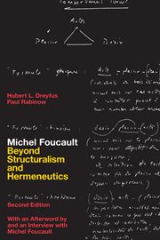 Michel Foucault : Beyond Structuralism and Hermeneutics cover image cdn