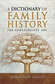 A Dictionary of Family History cover image cdn