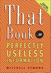 That Book : ...of Perfectly Useless Information cover image cdn