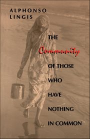 The Community of Those Who Have Nothing in Common cover image cdn